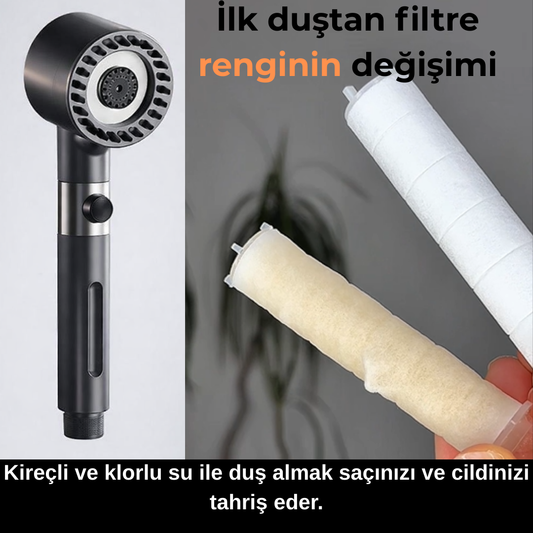 Akumiva - Filtreli Duş Başlığı